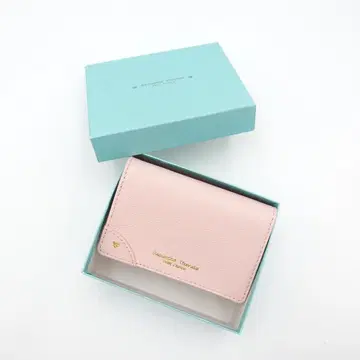 미사용 사만다 타바사 명함지갑 카드 케이스 패스 케이스 가죽 여성용
