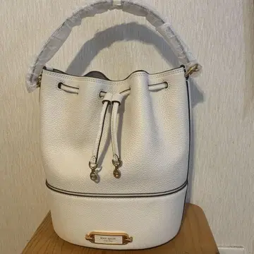 kate spade 화이트 버킷 백