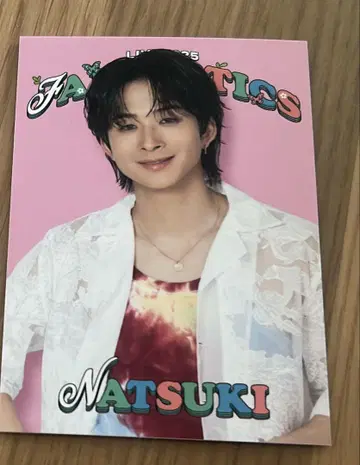 FANTASTICS 사와모토 나츠키 시쿠레 포토 카드