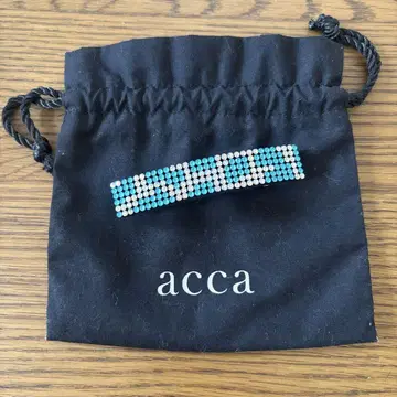 acca 브리짓 한정판 머리핀 터콰이즈