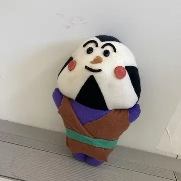 90년 호빵맨 오무스비맨 봉제 인형 야나세 타카시 캐릭터 굿즈