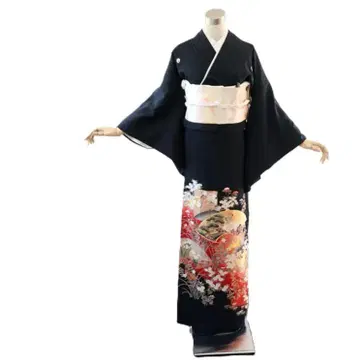 전통 예복 기모노 신장 143-158cm 오모토 t-010