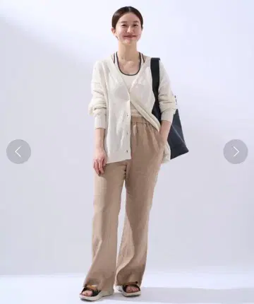 IENA 테이프 얀 2WAY 카슈쿨 가디건