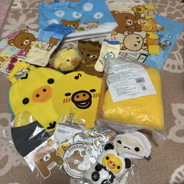 리락쿠마 키이로이토리 캐릭터 굿즈 세트