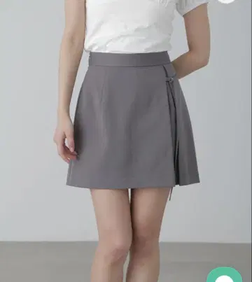 이너 팬츠 포함 랩 스타일 미니 스커트 S