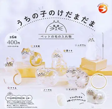 선착순! 우리 아이의 케다마다마 가챠 전 6종 세트 K365