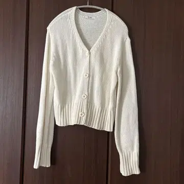 캐널진 V넥 가디건