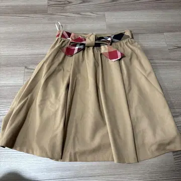 블루 라벨 스커트 리본