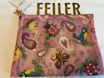 FEILER 하이디 페이즐리 메쉬 파우치 M