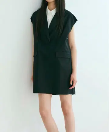 MURUA (무루아) 2way 컷오프 미니 원피스 블랙