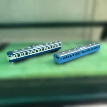 프라레일 철도 모형 2량 세트