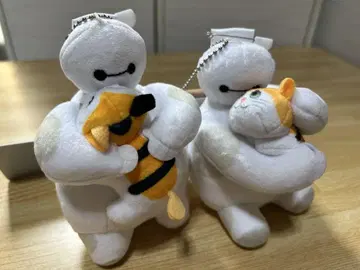 베이맥스&모치 스플래쉬 키체인 새상품