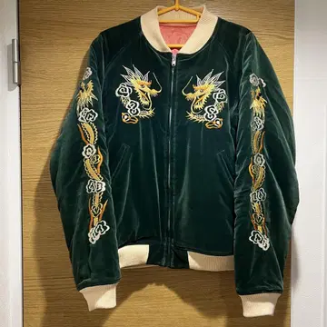 L 사이즈 레어 THE FLAT HEAD 스카잔 벨로아