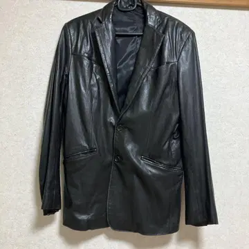 MITSUMINE 블랙 가죽 자켓 L 사이즈