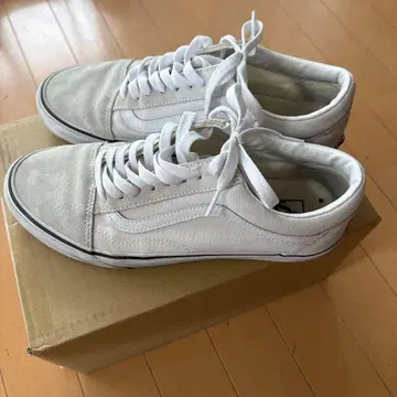 Vans 화이트 스니커즈 US 9.0