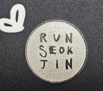 #RUNSEOKJIN_EP.TOUR in JAPAN 캡슐 토이 메달