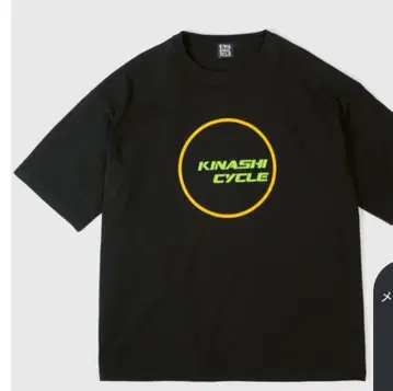 KINASHI CYCLE 블랙 티셔츠