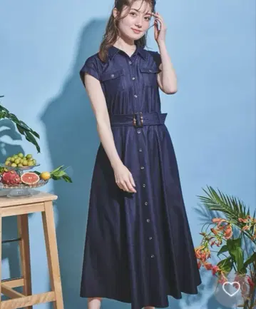 noela 노엘라 데님 썸머 셔츠 원피스 S 사이즈