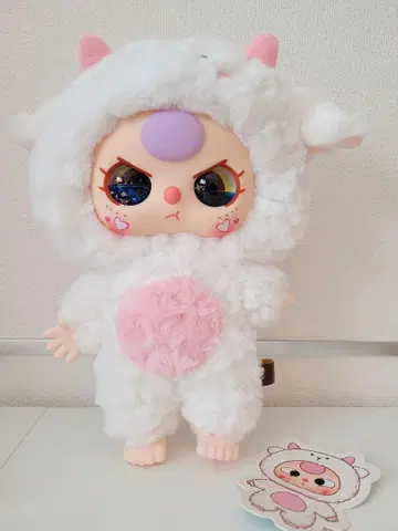 babythree 초대 400% 파랑 오일 눈 양 베이비 쓰리