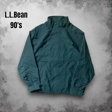 90s LLBeam 마운틴 자켓 숏 블루종 나일론 USA