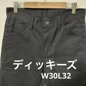 디키즈 블랙 워크 팬츠 C798BK W30L32