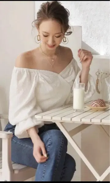 ROYALPARTY 오프숄더 상의 미사용