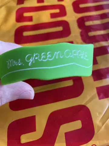 Mrs. GREEN APPLE 러버 밴드 그린 컬러