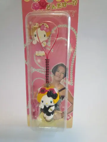 지역 특산품 IKKO 콜라보 헬로키티 스트랩 블랙 버전 2007년
