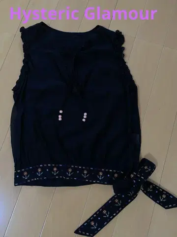 Hysteric Glamour 슬리브리스 셔츠