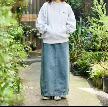 프릭스스토어 커비 데님 스커트 블루 S 사이즈