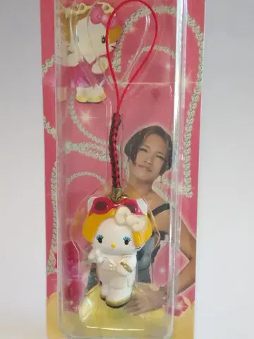 지역 특산품 IKKO 콜라보 헬로키티 스트랩 화이트 버전 2007년