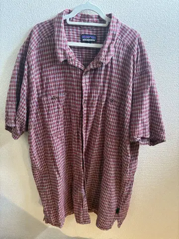 PATAGONIA 파타고니아 반팔 셔츠 2XL 레드