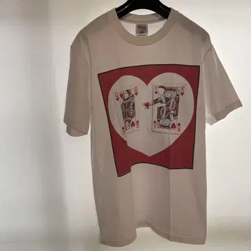 카드놀이 아트 티셔츠 (구제 의류)