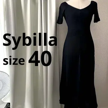Sybilla 시빌라 반팔 롱 원피스