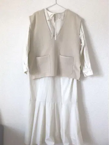 로리즈팜 레이어드 원피스 긴팔