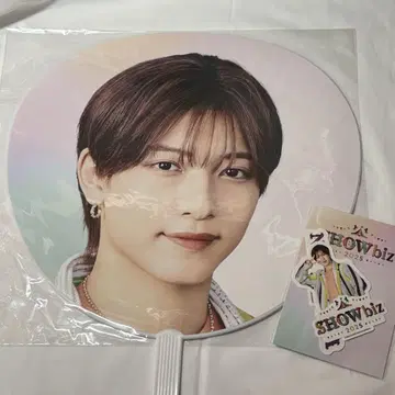 나카무라 레아 쇼비즈 부채 스티커