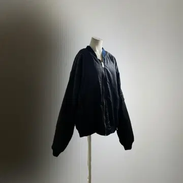 'USA 90s 빈티지 MA1 블루종 밀리터리 자켓 미국