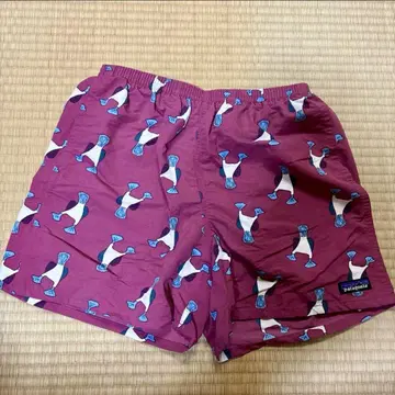 파타고니아 숏 팬츠 가마우지 패턴
