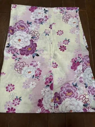 세일 중 라메 꽃무늬 유카타