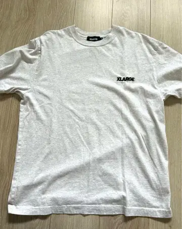 XLARGE 그레이 티셔츠 고릴라 프린트
