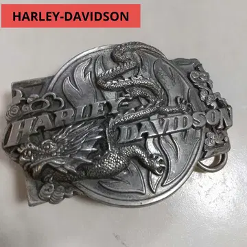 HARLEY-DAVIDSON 레어템 드래곤 벨트 버클 할리