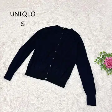 유니클로 S 100% 울 긴팔 가디건 슬림 노멀 코어 스테디셀러