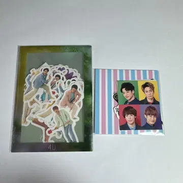 포유 스티커 플레이크 씰 2개 세트