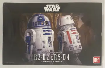 반다이 플라스틱 모델 키트 R2-D2 & R5-D4 1/12 스케일