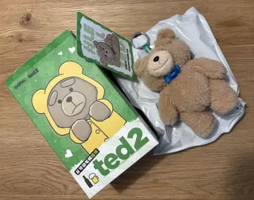 POP MART (팝 마트) ted2 봉제 인형 키링