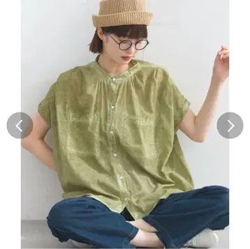 lupilien 루피리안 피그먼트 워시 돌먼 셔츠 인도 면