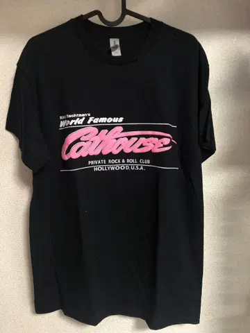 cathouse 캣 하우스 티셔츠 건즈 앤 로지즈 할리우드