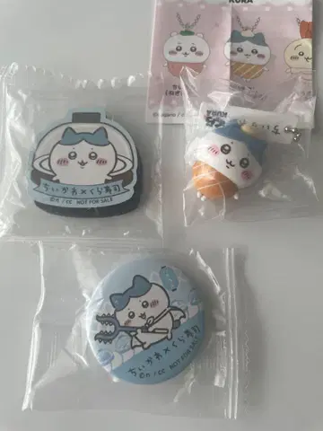 치이카와 (먼작귀) 쿠라스시 하치와레 피규어, 캔 배치, 마그넷