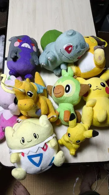 포켓몬 봉제 인형 세트