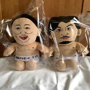체격 브라더스 M 봉제 인형 전 2종 세트